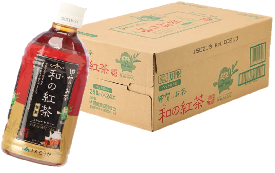 『甲賀のお茶 和の紅茶 ペットボトル』350ml