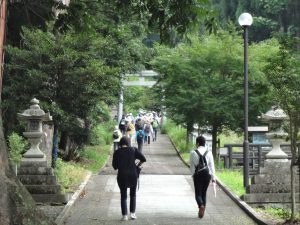 サンシャイン倶楽部で国の重要文化的景観“菅浦湖岸集落”を散策